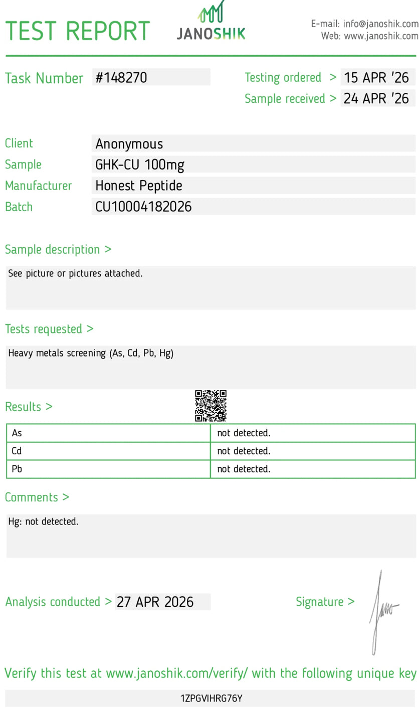 GHK-CU 10x50mg (500mg total)