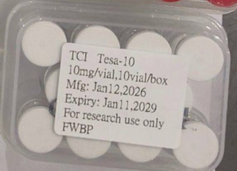 Tesamorelin 10x10mg (100mg total)