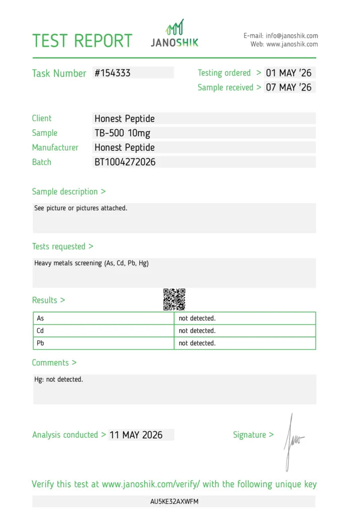 TB500 10x10mg (100mg total)